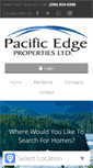 Mobile Screenshot of pacificedgeproperties.ca