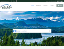 Tablet Screenshot of pacificedgeproperties.ca